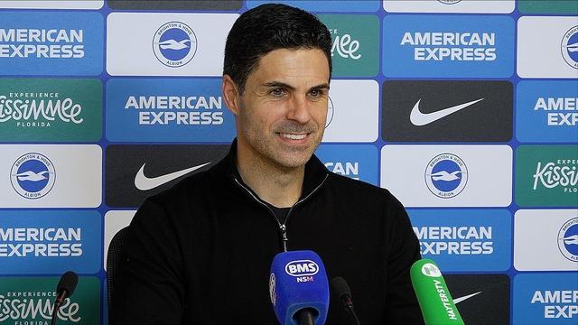 世界杯球员数据-阿尔特塔：赛后谢场时得知曼城丢分，比赛期间没时间关心这个